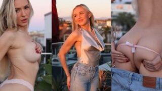 Abby Rao Outdoor Striptease Video Leaked